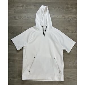 Old Navy Active Dynamic Fleece Short Sleeve Hoodie Men’s Size M
